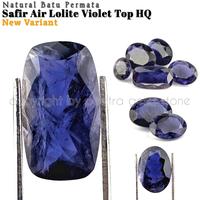 Gambar Natural Batu Permata Safir Air Lolite Violet Termurah - Oval 10x8mm dari POETRA GEMS STONE undefined 1 Tokopedia