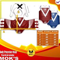 Gambar Body Protector Pelindung Badan Hogu Taekwondo Moks Super dua sisi dari divasstoree undefined 5 Tokopedia