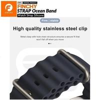 Gambar Finchy Ocean Strap Garmin Vivoactive 3 Music Replacement Wristband - Dark Green dari Finchy Indonesia undefined 4 Tokopedia