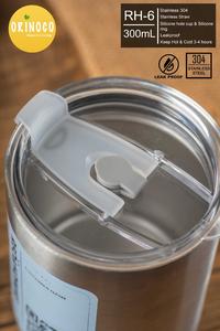 Gambar Orinoco Gelas Mug Stainless Coffee RH-6 WithStraw Stainless Leakproof dari Maxhomeliving_NEW undefined 3 Tokopedia