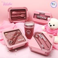Gambar Gift Hadiah Set Kotak Makan & Mug Paket 2 Promo Valentine - A.Y926 dari Ollahomeliving undefined 2 Tokopedia