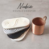 Gambar CONCREATE Coaster Double Nubia / Tatakan Gelas / Coaster Panjang - Hitam dari Concreate living undefined 4 Tokopedia