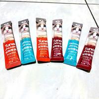 Gambar PELEN Creamy Snack Kucing 15gr Eceran Cemilan Kucing Vitamin dari BrendaOfficialStore undefined 5 Tokopedia