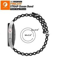 Gambar Finchy Ocean Strap Garmin Vivoactive 3 Music Replacement Wristband - Dark Green dari Finchy Indonesia undefined 5 Tokopedia