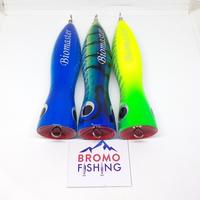 Gambar Popper 13 cm / umpan popping - Merah Zebra dari BROMO FISHING undefined 2 Tokopedia