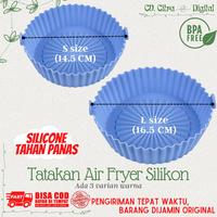 Gambar Tatakan Air Fryer Silikon / Air Fryer Silicone Pot - Red, L (16,5 cm) dari cvcitradigital undefined 2 Tokopedia