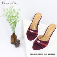 Gambar Sepatu Sandal Wanita High Heels 9Cm Enak Di Pakai YN306 - Hitam, 36 dari Hisrana Shop undefined 5 Tokopedia