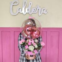 Gambar Buket Bucket FULL Bunga Balon Small Caldora.id BL15 dari caldora undefined 2 Tokopedia