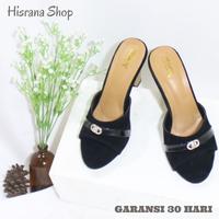 Gambar Sepatu Sandal Wanita High Heels 9Cm Enak Di Pakai YN306 - Hitam, 36 dari Hisrana Shop undefined 3 Tokopedia