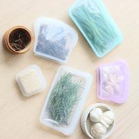 Gambar KAAB - Reusable Ziplock Silicone Pouch Bag kedap udara 200 ml - Transparent dari Kaab Indonesia undefined 4 Tokopedia