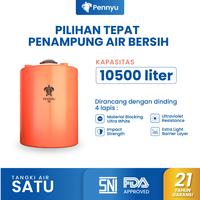 Gambar PENNYU Tandon / Tangki / Toren Air Water Tank Kapasitas 10.000 Liter - Orange dari PENNYU Indonesia undefined 1 Tokopedia