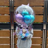 Gambar Boneka mini small + bunga Kode 010 - miki florist - Ungu dari MIKI FLORIST JKT undefined 5 Tokopedia