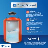 Gambar PENNYU Tandon / Tangki / Toren Air Water Tank Kapasitas 10.000 Liter - Orange dari PENNYU Indonesia undefined 3 Tokopedia