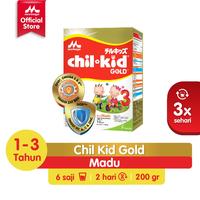 Gambar Morinaga Chil Kid Chilkid Gold 3 usia 1-3 thn Madu Reguler Box 200gr dari Galaxy Susu undefined 1 Tokopedia