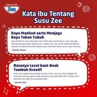 Gambar susu zee 900 gram coklat dari VanniaMart undefined 5 Tokopedia