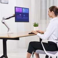 Gambar NB North Bayou F100A Monitor Arm Desk Mount Ultra Wide Full Motion Swi dari Bracket Tividi undefined 5 Tokopedia