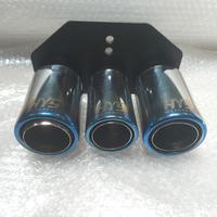 Gambar Knalpot Variasi Mobil Brio Triple Outlet Full Stainless dari HYS Performance Exhaust undefined 3 Tokopedia