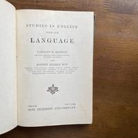 Gambar Studies in English, Book One: Language - Carolyn M. Robbins dari thriftboox undefined 3 Tokopedia
