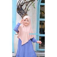 Gambar Gamis SYALU KIDS by UMMA SYARI (GAMIS SAJA) - S, Fossil dari AsdocH undefined 5 Tokopedia