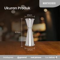 Gambar Jigger 30/60ml stainless steel cocktail mocktail measuring cup dari Northsider Coffee undefined 2 Tokopedia