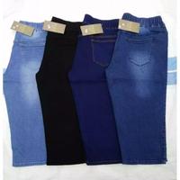 Gambar celana jeans wanita 7/8 stretch pinggang karet - Dongker, 32 dari Fatayah Shop undefined 2 Tokopedia