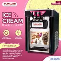 Gambar Mesin Es Krim 3 Tuas (Rainbow Ice Cream) TOMORI TIM-318GSC - Black dari PT. Indotara Persada undefined 1 Tokopedia