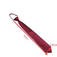 Gambar dasi merah maroon dasi merah instan dasi siap pakai - M 04 dari mwidyan shop undefined 3 Tokopedia