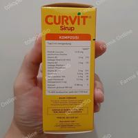 Gambar CURVIT Syrup Suplemen Penambah Nafsu Makan Anak 60mL dari Farma Online undefined 3 Tokopedia