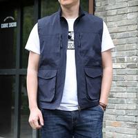 Gambar vest rompi lapangan/ rompi outdoor/ rompi proyek - navy, 6XL dari CONS. undefined 1 Tokopedia