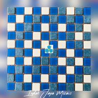 Gambar keramik mosaic ukuran 30 x 30 cm untuk kolam renang dari indahjayamosaic undefined 1 Tokopedia