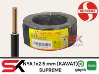 Gambar NYA 1x2.5mm SUPREME / NYA 1 x 2.5 mm/ KABEL GROUNDING TUNGGAL 2.5mm - Hitam dari Surga Kabel undefined 2 Tokopedia