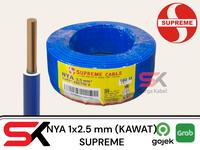 Gambar NYA 1x2.5mm SUPREME / NYA 1 x 2.5 mm/ KABEL GROUNDING TUNGGAL 2.5mm - Hitam dari Surga Kabel undefined 1 Tokopedia