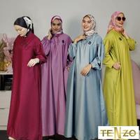 Gambar Tenzo Outfit - Nara Dress Oversize - Gamis Cantik - Marun, All Size dari toko padhit undefined 1 Tokopedia