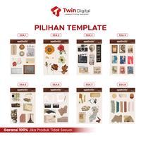 Gambar Sticker Sheet Pack Aesthetic Anti Air- Stiker Sheet Pack Aestetik - Laminating Doff, Vinyl dari twindigital.id undefined 4 Tokopedia