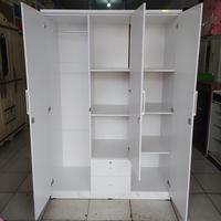 Gambar lemari pakaian 3 pintu minimalis dari FURNITURE CIKAMPEK undefined 2 Tokopedia