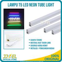 Gambar Lampu TL Neon T5 LED 15 Watt 19 Watt Tube Warna Warni/Lampu Neon - 15 Watt Merah dari JJEL Official undefined 1 Tokopedia