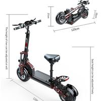Gambar Sealup Q22 Skuter Listrik 48V 1000W 21 ah Scooter Dewasa 55 km/h dari ReignReagan undefined 4 Tokopedia