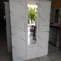 Gambar lemari pakaian 3 pintu minimalis dari FURNITURE CIKAMPEK undefined 5 Tokopedia