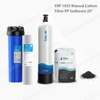 Gambar Bleu Penguin Filter air FRP 1035 Carbon + Filter PP Sediment 20" - FIlter+Pasang dari Sumber Makmur Sejahtra undefined 1 Tokopedia
