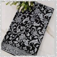 Gambar Kain batik katun halus prima prada motif bunga bakung Pekalongan - silver dari tabasama undefined 2 Tokopedia