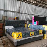 Gambar SET RANJANG DAN SPRINGBED PROMO BY BIGLAND 180X200 (banyak warna) dari CITRAJAYAMEUBEL undefined 1 Tokopedia