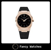 Gambar Jam D1 Milano Ultra Thin Nylon 40 mm Gold like Royal Oak dari Fancy Watches undefined 1 Tokopedia