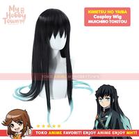 Gambar Wig Cosplay Anime Kimetsu no Yaiba Demon Slayer : Muichiro Tokito dari Toko Anime MyHobbyTown undefined 1 Tokopedia