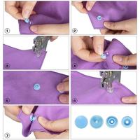 Gambar DIY Alat Pasang Kancing Jepret Cetet Tang Press Satu Set Isi 150 Pcs dari Warung Lesehan Ibu Sri undefined 5 Tokopedia