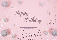 Gambar birthday card / kartu ucapan / kartu ucapan ulang tahun - Cokelat dari mytart.id undefined 2 Tokopedia
