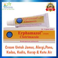 Gambar Erphamazol Cream 5gr, Cream Untuk Mengatasi Jamur, Gatel-Gatel, kurap dari Revina Farma undefined 1 Tokopedia