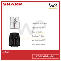 Gambar SHARP Air Fryer 4.2 Liter - KF-MP42/ AIR FRYER MURAH LOW WATT - Hitam, Bubble Wrap dari Wali Elektronik undefined 1 Tokopedia