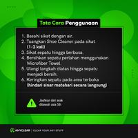 Gambar ANYCLEAR Shoes Cleaner 1L | Pembersih Sepatu | Sabun Cuci Sepatu | dari Anyclear undefined 3 Tokopedia