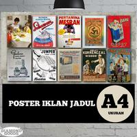 Gambar poster dinding aesthetic / wall art poster - iklan jadul v3 - DP-IJ9 dari diamondgoodss undefined 1 Tokopedia