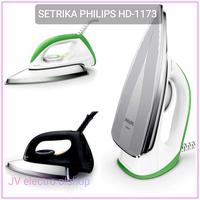 Gambar Setrika PHILIPS HD1173 - 350Watt / Philips Dry Iron HD-1173 ORIGINAL - Hitam dari JV electro olshop undefined 2 Tokopedia